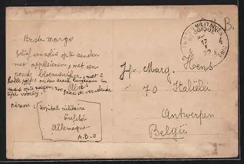 AK Krefeld, Partie an der Kaserne