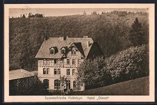 AK Hoheleye, Hotel Dienst