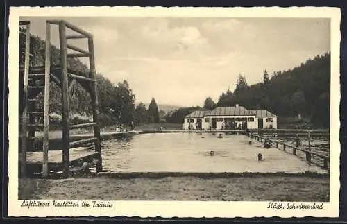 AK Nastätten im Taunus, Das Städt. Schwimmbad