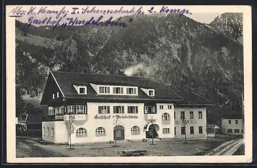 AK Bayrischzell, Gasthof Wendelstein v. Josef Trost