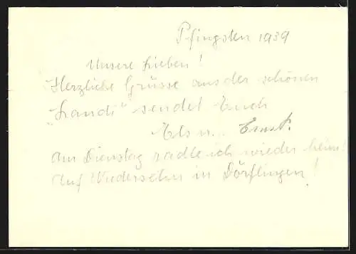 AK Zürich, Schweizerische Landes-Ausstellung 1939, Grotto Ticinese