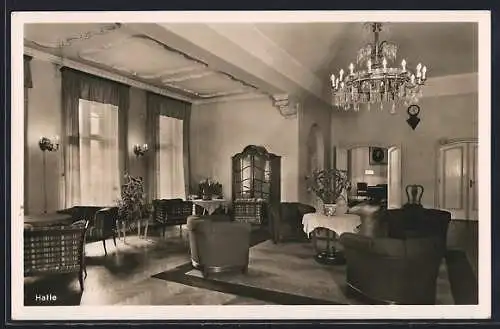 AK Berlin-Charlottenburg, Victoria-Studienhaus, Haus Ottilie von Hansemann, Halle, Berlinerstrasse 37 /38