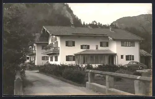 AK Inzell /Obb., Haus im Falkensteinweg 14