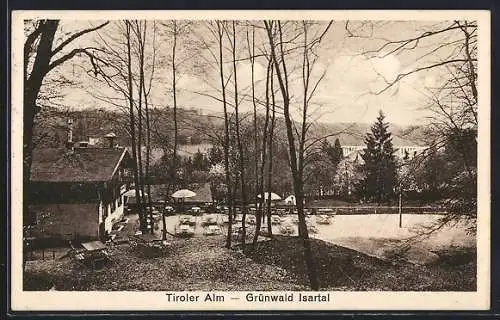 AK Grünwald / Isartal, Gasthaus Tiroler Alm