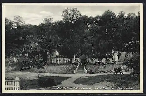 AK Bad Buckow /Märk. Schweiz, Hotel-Restaurant Fischerkehle v. E. Köhn