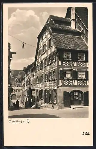 AK Meersburg a. B., Das Haus Stefan Schneider an der Kirchstrasse