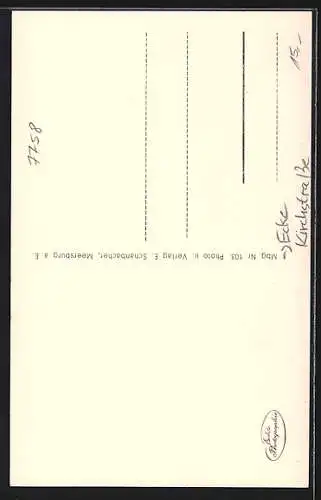 AK Meersburg a. B., Das Haus Stefan Schneider an der Kirchstrasse