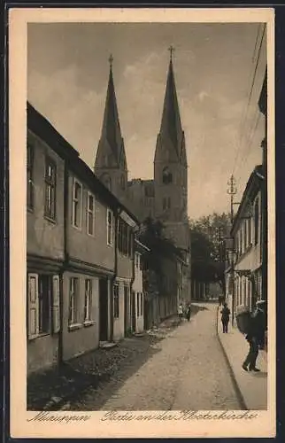 AK Neuruppin, Partie an der Klosterkirche