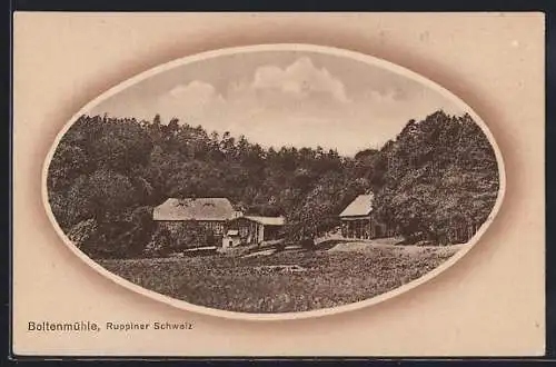 AK Gühlen Glienicke, Blick auf die Boltenmühle