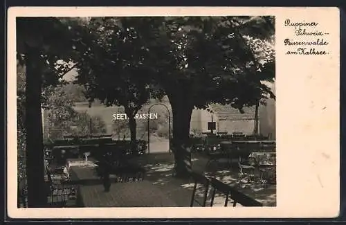 AK Binenwalde am Kalksee, Gasthaus Binenwalde, Bes. Albert Hacker