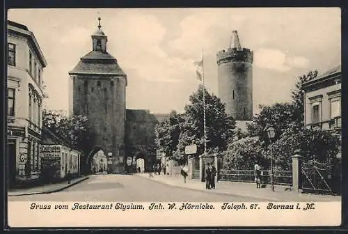 AK Bernau i. M., Restaurant Elysium, Inh. W. Hörnicke