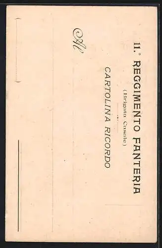 AK 11° Reggimento Fanteria, italienisches Infanterie-Regiment