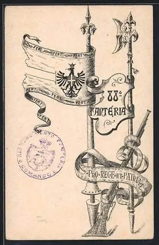 AK 88° Reggimento Fanteria, italienisches Infanterie-Regiment