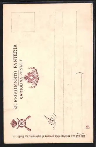 AK 21° Reggimento Fanteria, italienisches Infanterie-Regiment