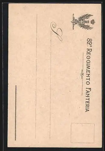 AK 82° Reggimento Fanteria, Programma Musicale da eseguirsi, italienisches Infanterie-Regiment