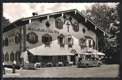 AK Oberammergau, Hotel-Gasthof Alte Post