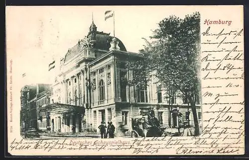 AK Hamburg-St.Georg, Deutsches Schauspielhaus