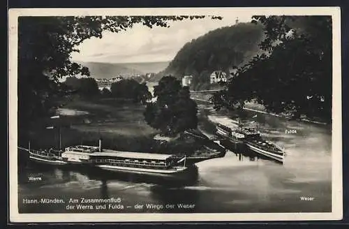 AK Hann Münden, Am Zusammenfluss der Werra und Fulda