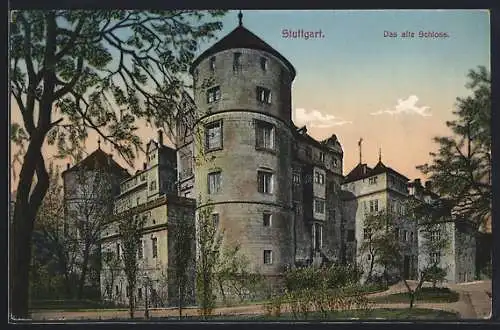 AK Stuttgart, Das alte Schloss