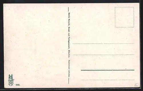 AK Garmisch, Marktplatz mit Alp-und Zugspitze