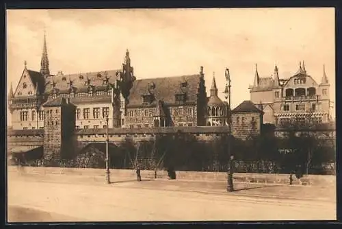 AK Nürnberg, Germanisches Museum, Gesamtansicht