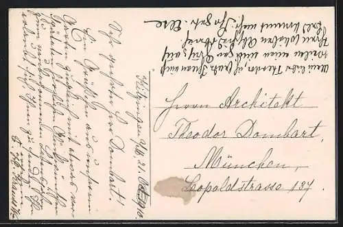 AK Kitzingen a. M., Teilansicht mit Brücken