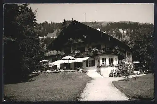 AK Bayrischzell, Hotel-Restaurant Schönbrunn