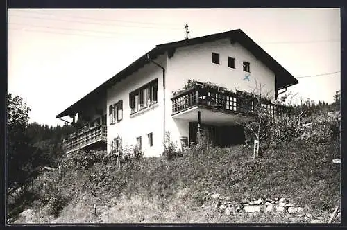 AK Immenstadt /Allgäu, Hotel Haus Reich im Schwarzen Grund