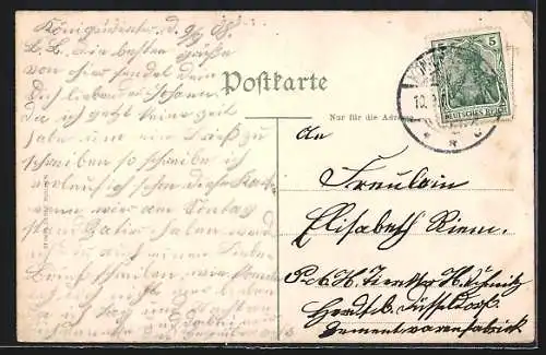 AK Königswinter, Rheindampfer  Auguste Victoria vor dem Drachenfelsen auf dem Rhein