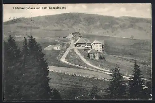 AK Schauinsland, Das Gasthaus Halde