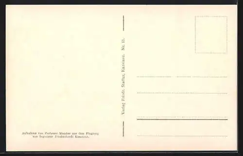 AK Insel Mainau im Bodensee, Ortsansicht mit Schloss
