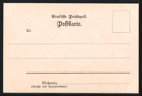 AK Köln, Hahnentor mit Laterne