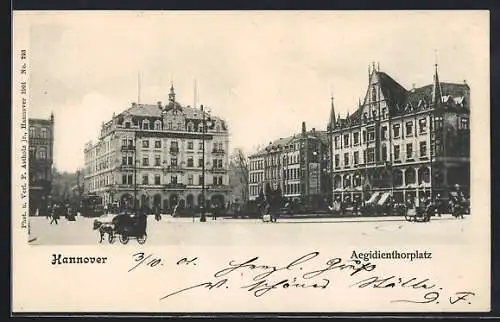 AK Hannover, Geschäfte am Aegidienthorplatz