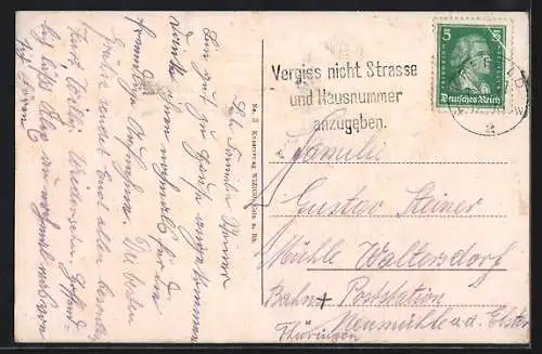 AK Krefeld, Partie am Postamt