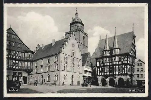 AK Alsfeld, Marktplatz