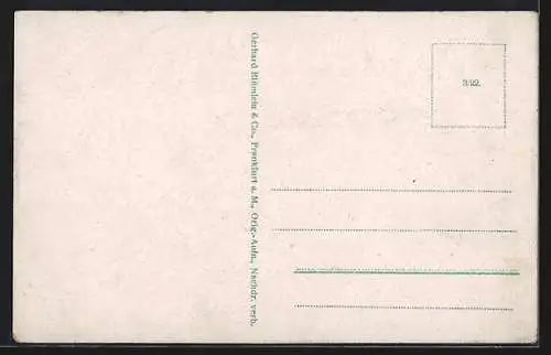 AK Düsseldorf, Rheinbrücke mit Dampfer