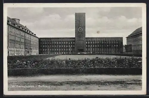 AK Wilhelmshaven, Blick auf das Rathaus