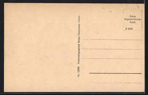 AK Bad Pyrmont, Hauptquelle aus der Vogelschau