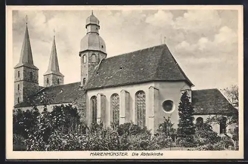 AK Marienmünster, an der Abteikirche