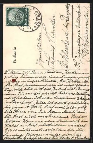 AK Trier, Römisches Grabmal in Igel