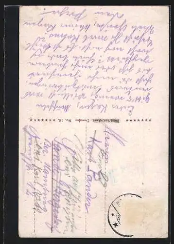 AK Stralsund, Ansicht des Knieper Tors