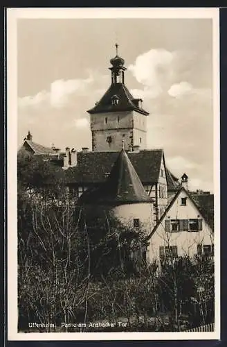 AK Uffenheim, Partie am Ansbacher Tor