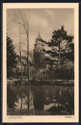 AK Diepholz, Schloss, vom Wasser gesehen