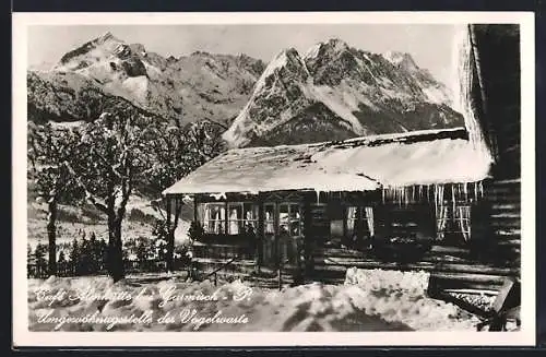 AK Garmisch, Café Almhütte