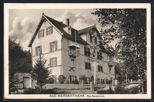 AK Bad Mergentheim, Pax-Sanatorium