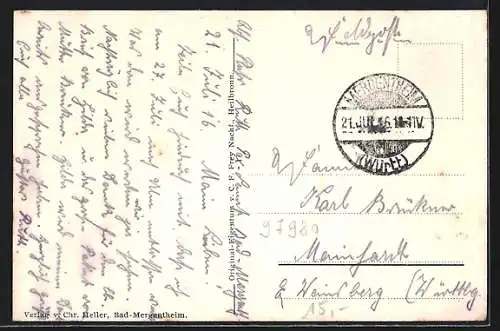 AK Bad Mergentheim, Pax-Sanatorium