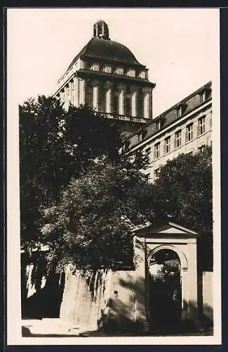 AK Zürich, Partie an der Universität