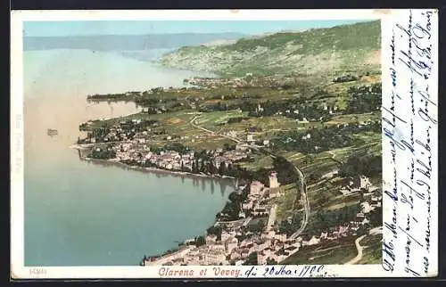 AK Clarens, Vue générale et Vevey