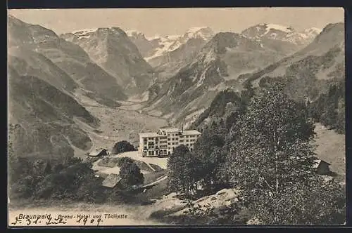 AK Braunwald, Grand-Hotel und Tödikette