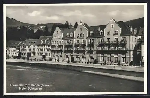 AK Baden, Hotel Schwanen